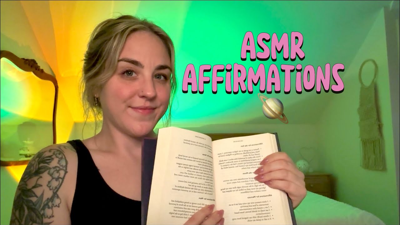 ASMR Planetary Affirmations | Quick Whispered Planetary Affirmations for Spiritual Focus 