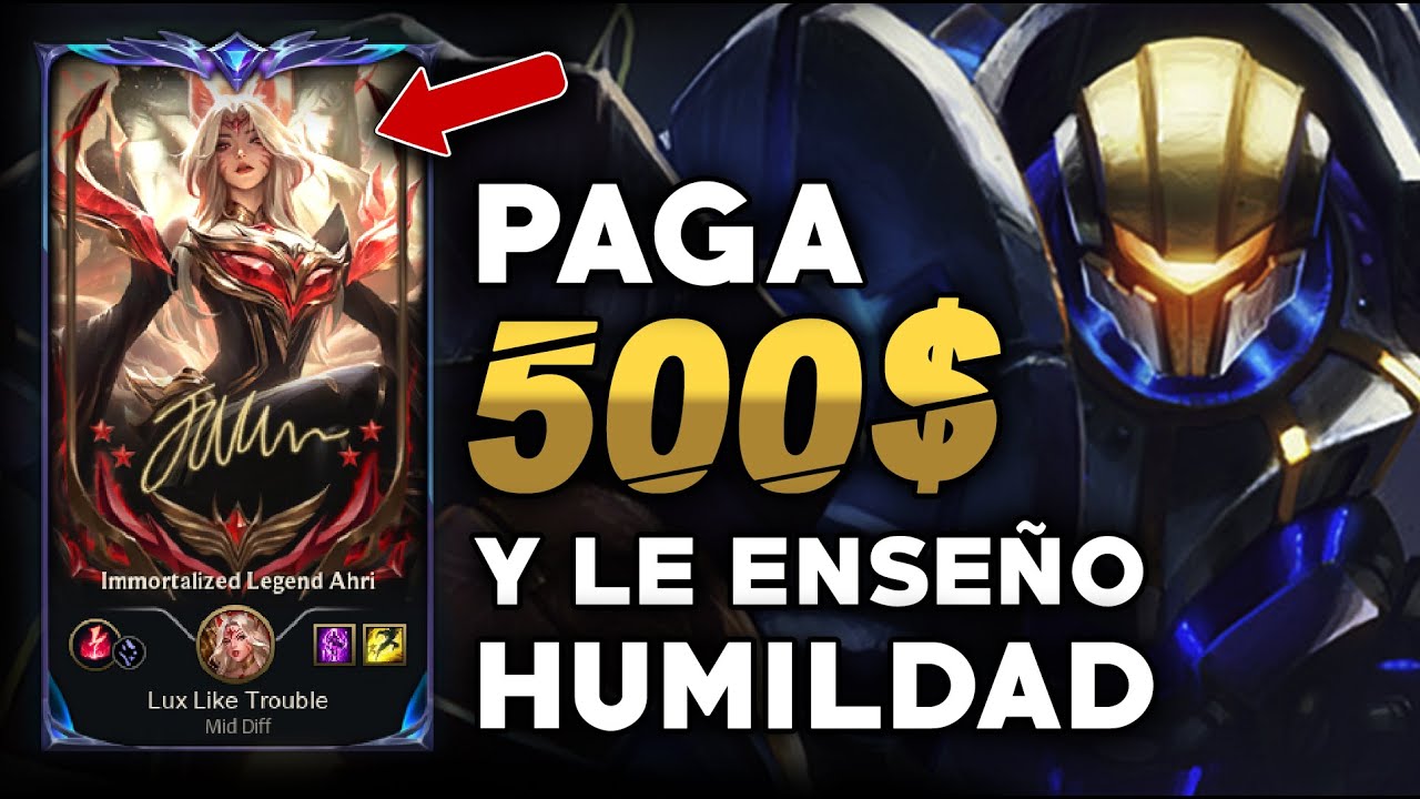 🤑 PRESUME DE RICO Y LE DEJO 0/15 CON MI JAYCE 🤑 VS AHRI DE FAKER TOP