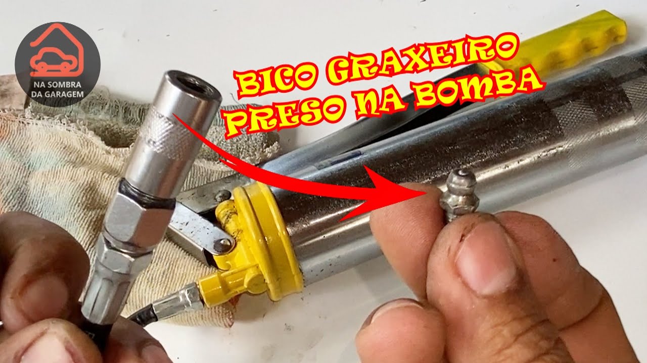 COMO SOLTAR A MANGUEIRA DA BOMBA ENGRAXADEIRA DO BICO GRAXEIRO.