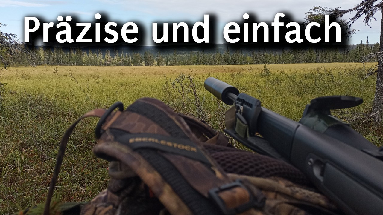 Trick vom Berufsjäger: ohne Ballistik-Hilfsmittel präzise auf 300m schießen