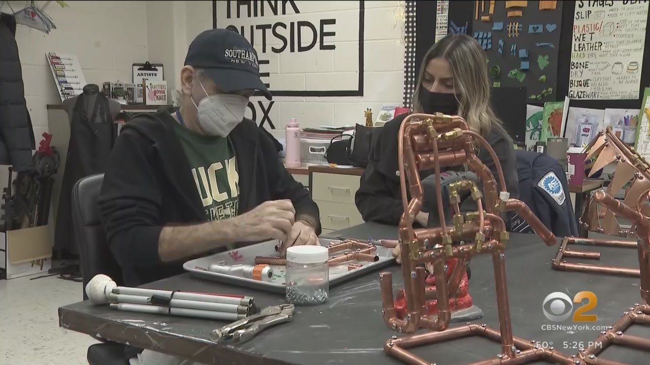 Brooklyn-born man who is deaf and blind communicates through sculpture