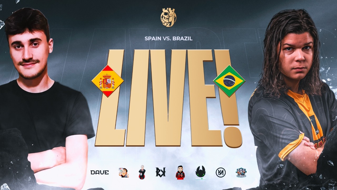 BRASIL vs ESPANHA | PLAYOFFS | COPA DO MUNDO DE CLASH ROYALE #clashroyale