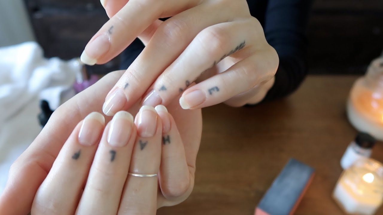 ASMR | *natural nail care* routine | whisper ZZZZzzzzzz