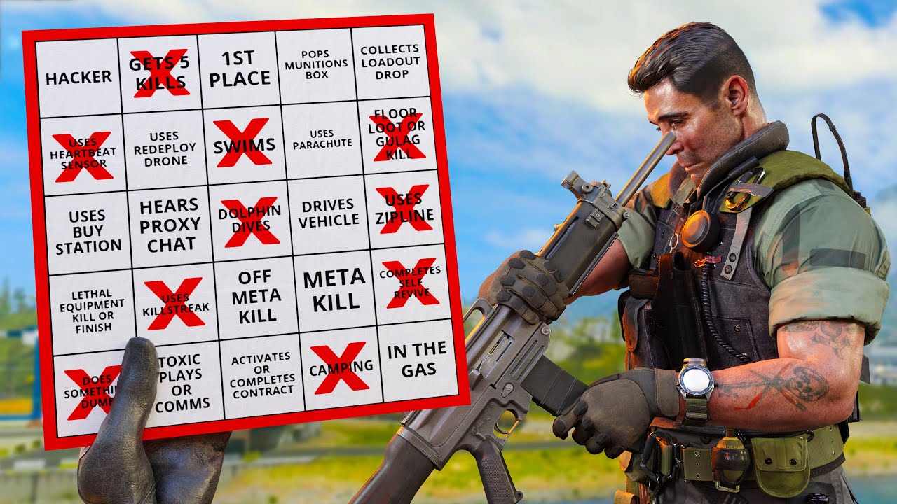 Наблюдаю за самыми глупыми игроками в Warzone Bingo