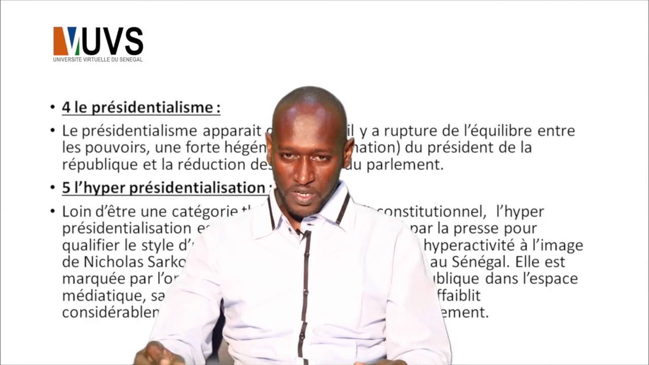 Correction TD Al Hassane   Sujet 3 Séparation de pouvoir et régime politique