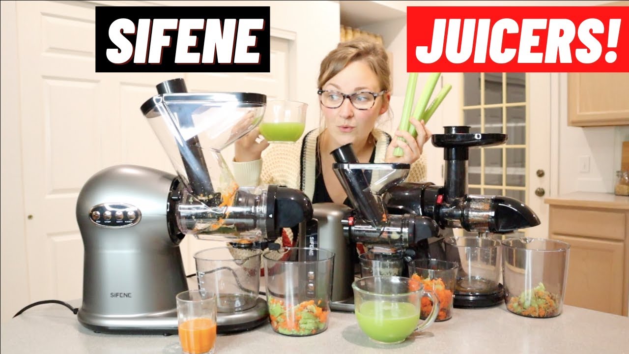 SIFENE SLOW MASTICATING JUICER Line Review and Demonstration | Fruit and Vegetable Cold Press Juicer