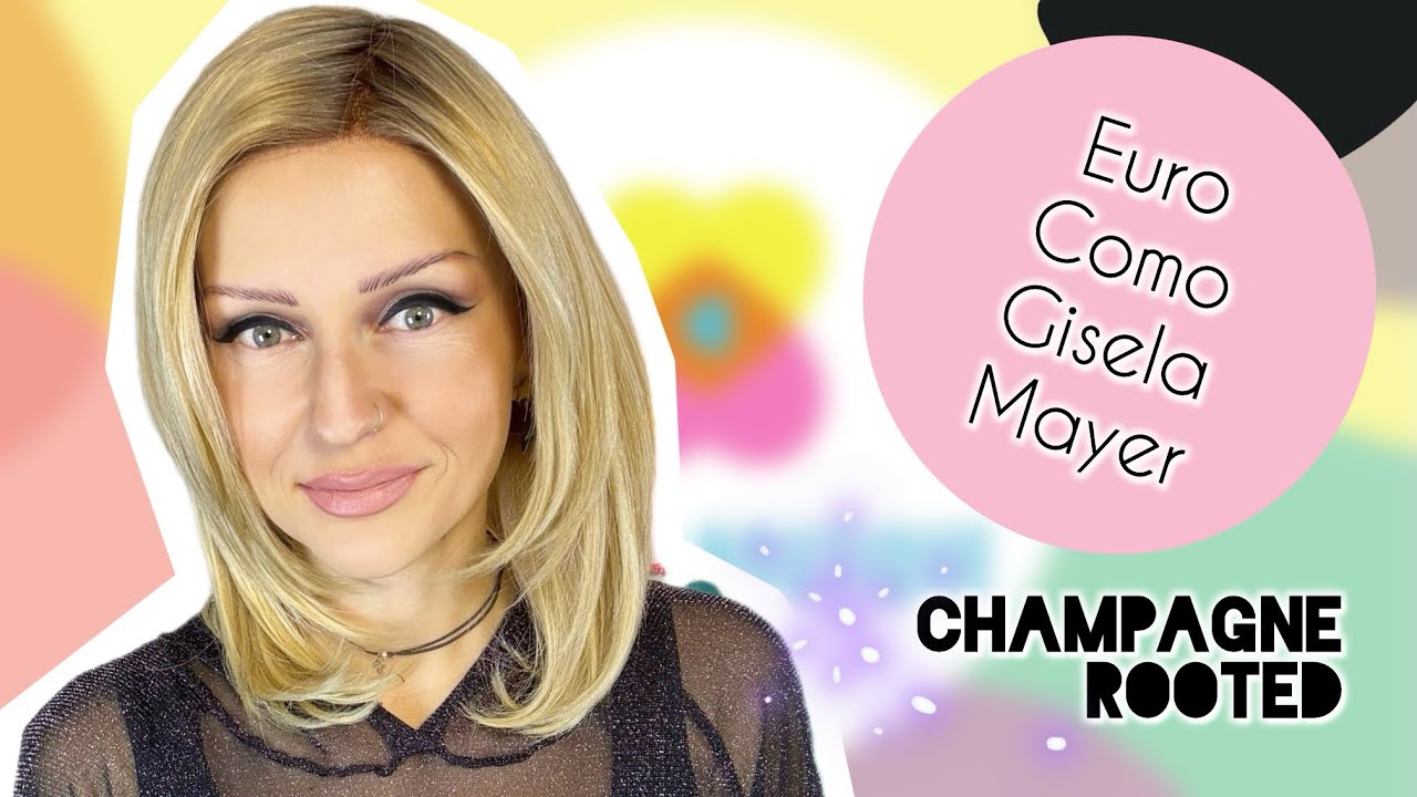 Euro Como | Gisela Mayer - Φυσική περούκα Euro Como *Champagne rooted*