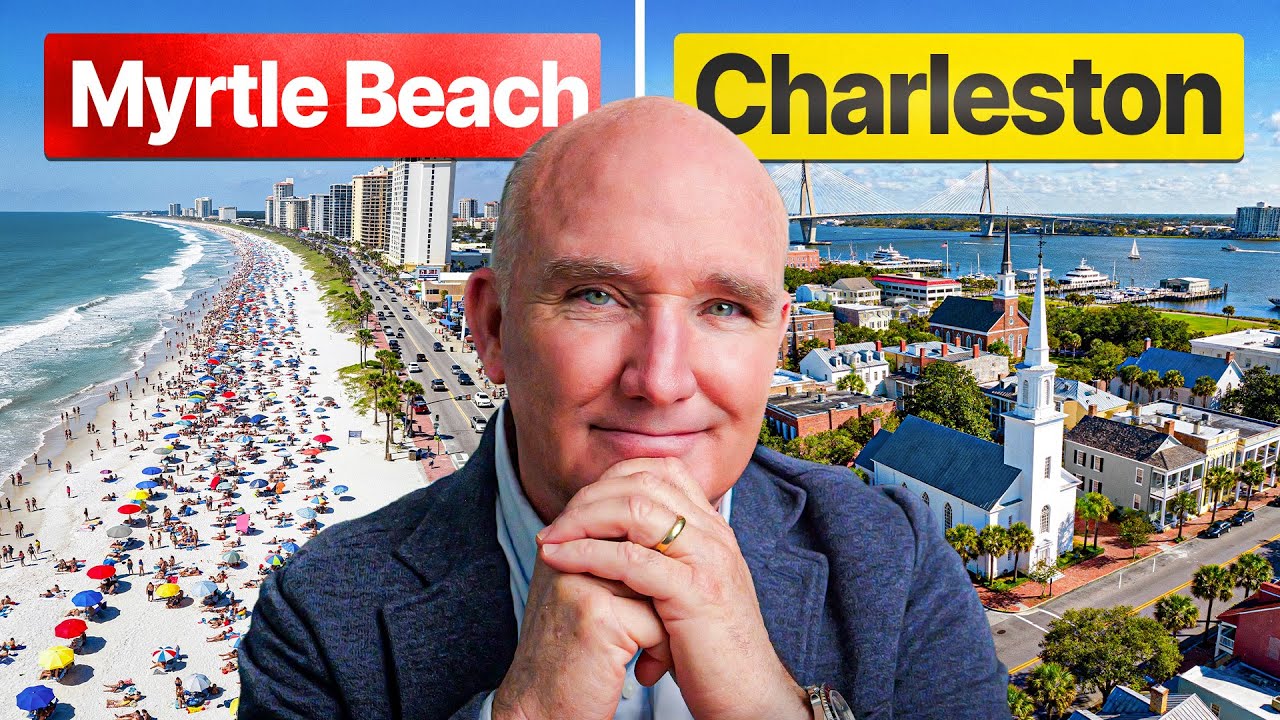 Выбираете между Чарльстоном и Миртл-Бич? Посмотрите это видео в первую очередь!