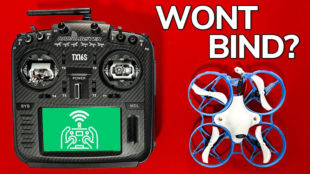 Bind ExpressLRS Whoop Drones