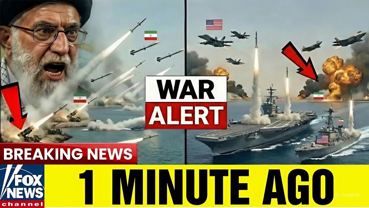 3:15 AM - Iran Fired 215 Missiles At US Carrier Group - 33 Minutes Later 70 Iranian Facilities Gone
