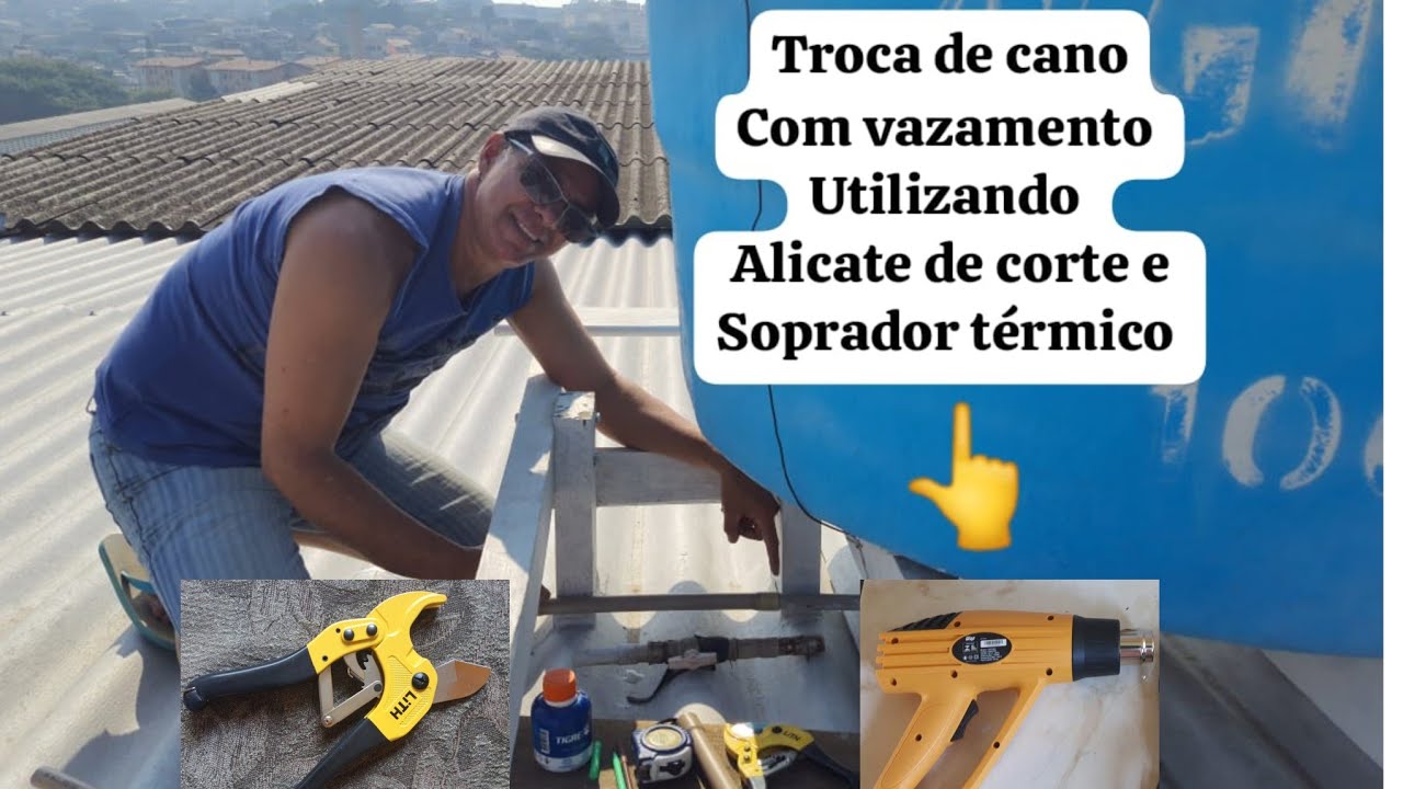 Troca de Cano de &Aacute;gua no Telhado: Eliminando Vazamentos e Registros! (DIY)