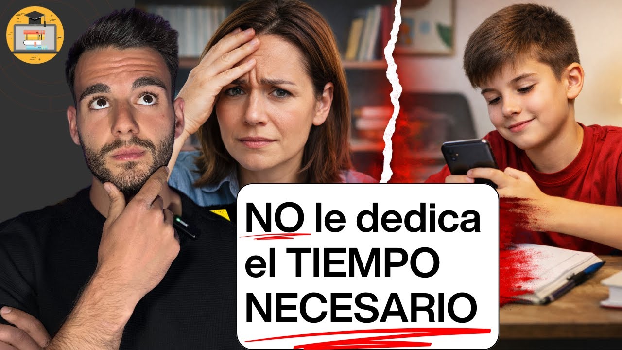 Tu hijo NO dedica el TIEMPO necesario a los ESTUDIOS