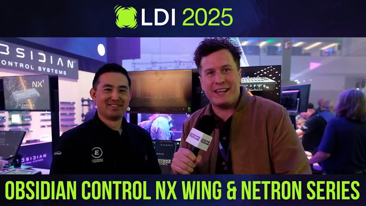 Представляем серии NX Wing и NETRON от Obsidian Control Systems | LDI 2025