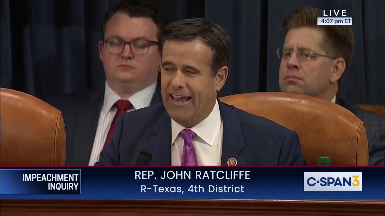 Ratcliffe: Release testimony about whistleblower's contact with Schiff