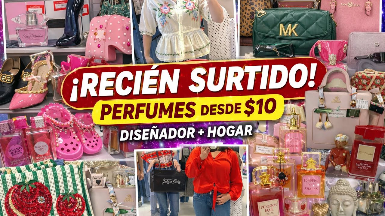  ¡TJ MAXX RECIÉN SURTIDO! 😱 Perfumes desde $10 + diseñador + ¡MODELO ROPA!