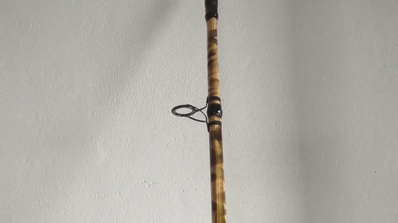 boa tarde meu amigo olha a vara de bambu para molinete do meu amigo Batista