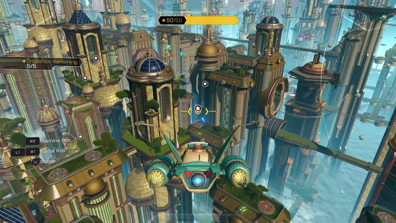Ratchet & Clank (PS4) - Planet Kerwan Gameplay