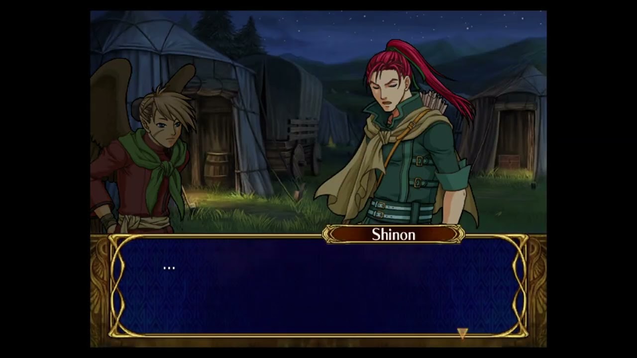 Fire Emblem: Path of Radiance: All Janaff Support Conversations