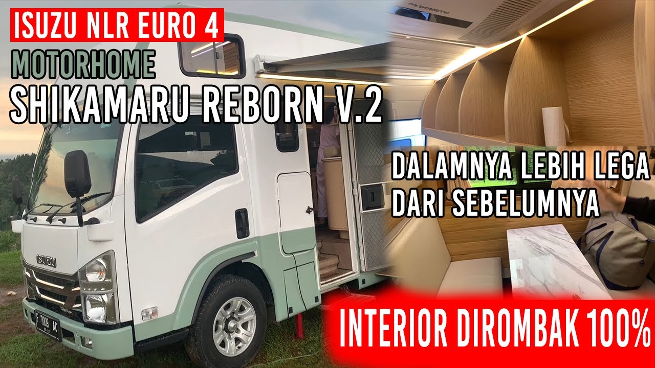 APA SAJA SII YANG DIROMBAK INTERIORNYA APA LEBIH LUAS/SEMPIT? MOTORHOME SHIKAMARU REBORN V.2