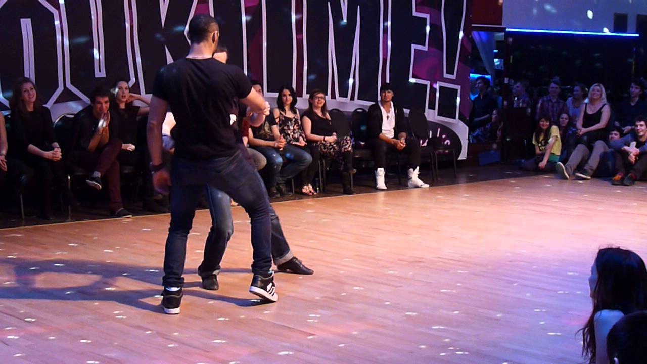 William Teixeira and Piotr Lenart - funny crossover Jack&Jill show at WestZoukTIME! 2016