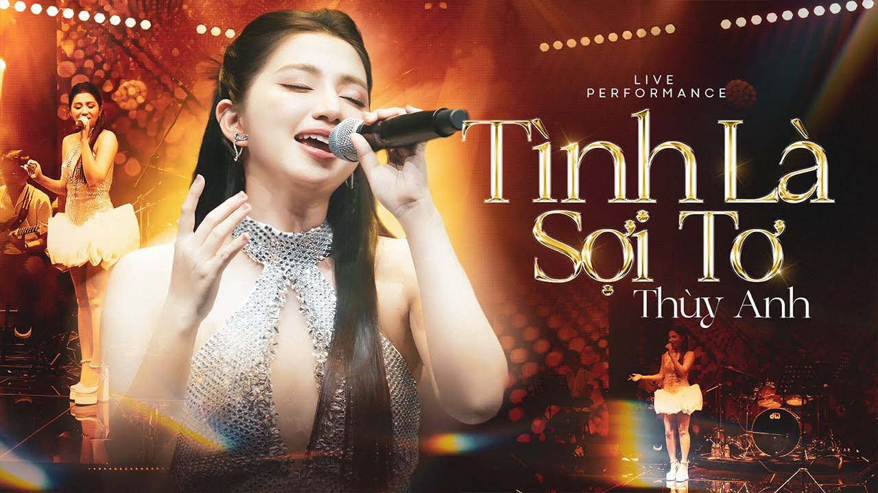 THÙY ANH khuấy động không khí phòng trà với ca khúc TÌNH LÀ SỢI TƠ cực yêu