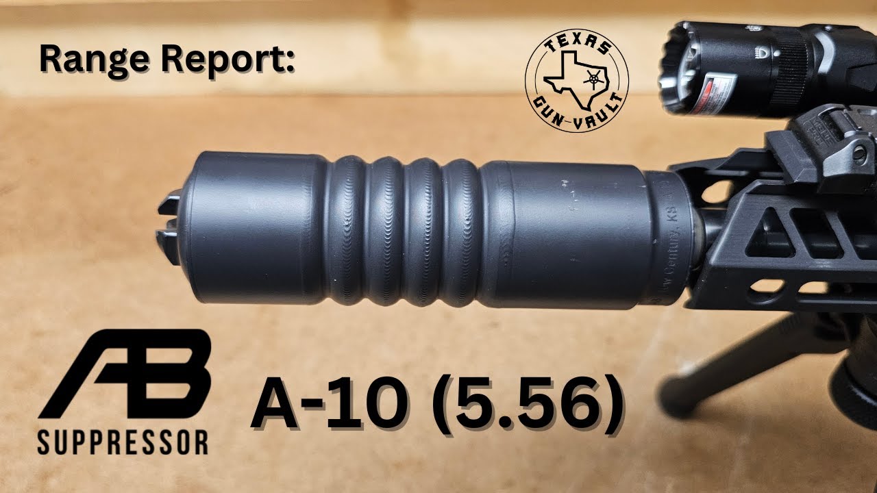 Отчёт о стрельбе / Обзор продукта: глушитель AB (Aerocharger Ballistics) A-10 5,56