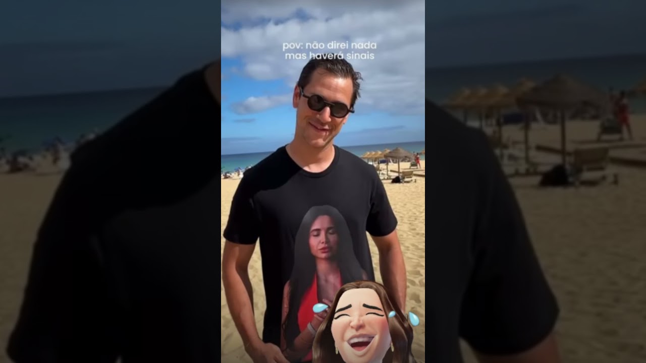 😱 BERNARDO SOUSA DECLARA SEU AMOR POR BRUNA GOMES COM CAMISETA