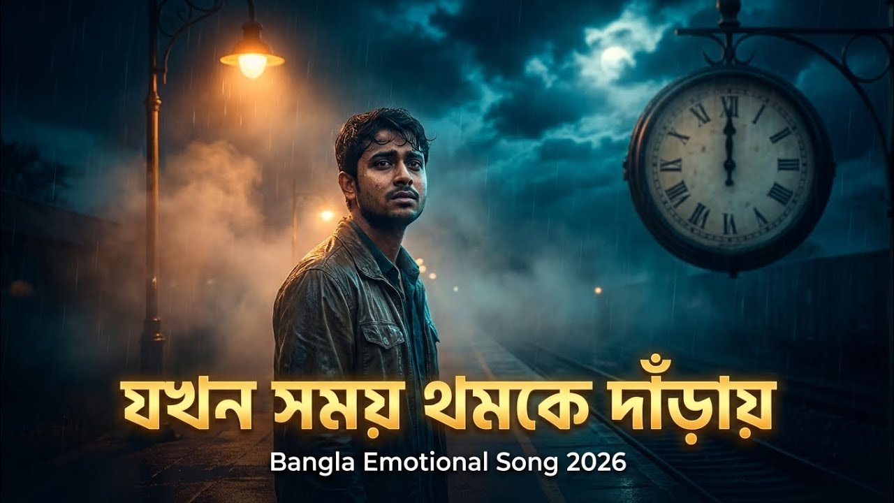 যখন সময় থমকে দাঁড়ায় | Bangla Emotional Song | Story Based Song 2026