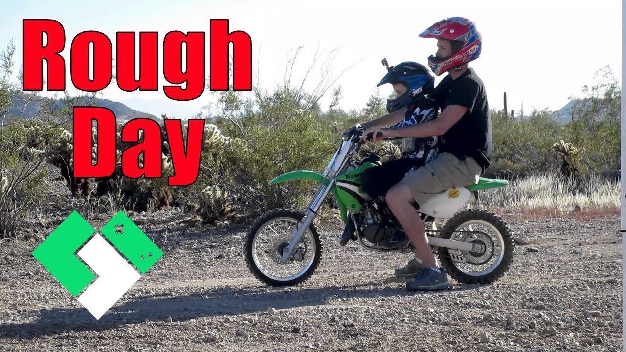 ROUGH DAY OF DIRT BIKE RIDING (11.8.14 - Day 953) | Clintus.tv