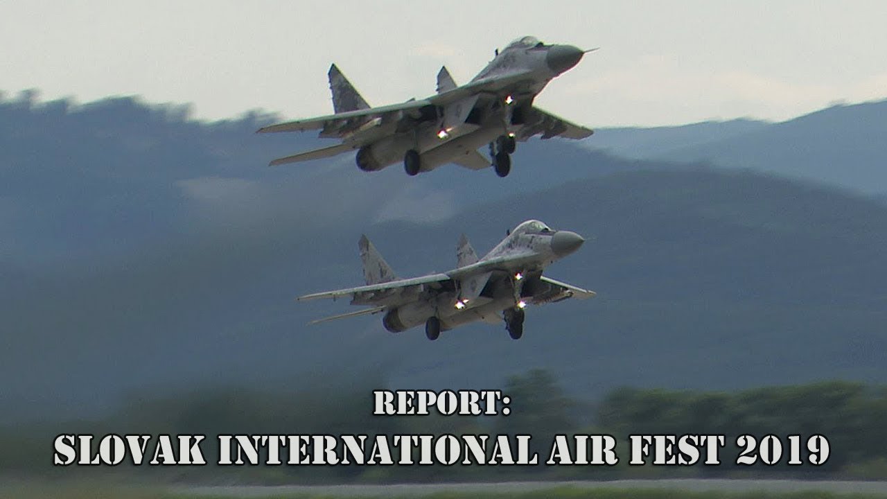 Report: Slovak International Air Fest (SIAF) 2019 [HD]