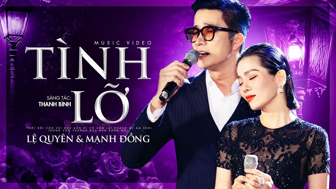 LK Tình Lỡ - LỆ QUYÊN ft MẠNH ĐỒNG | Những Bản Tình Ca BOLERO Bất Hủ Nghe Về Đêm Buồn Rơi Nước Mắt