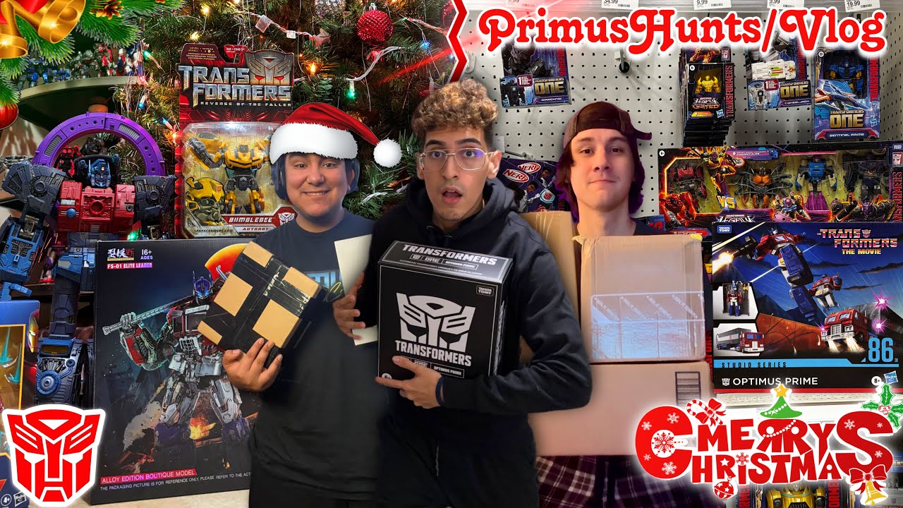 РОЖДЕСТВЕНСКОЕ ЧУДО ТРАНСФОРМЕРОВ🎄🎁! СЮРПРИЗ-РАСПАКОВКА 2024🔥! (PrimusHunts/Vlog) #трансформеры