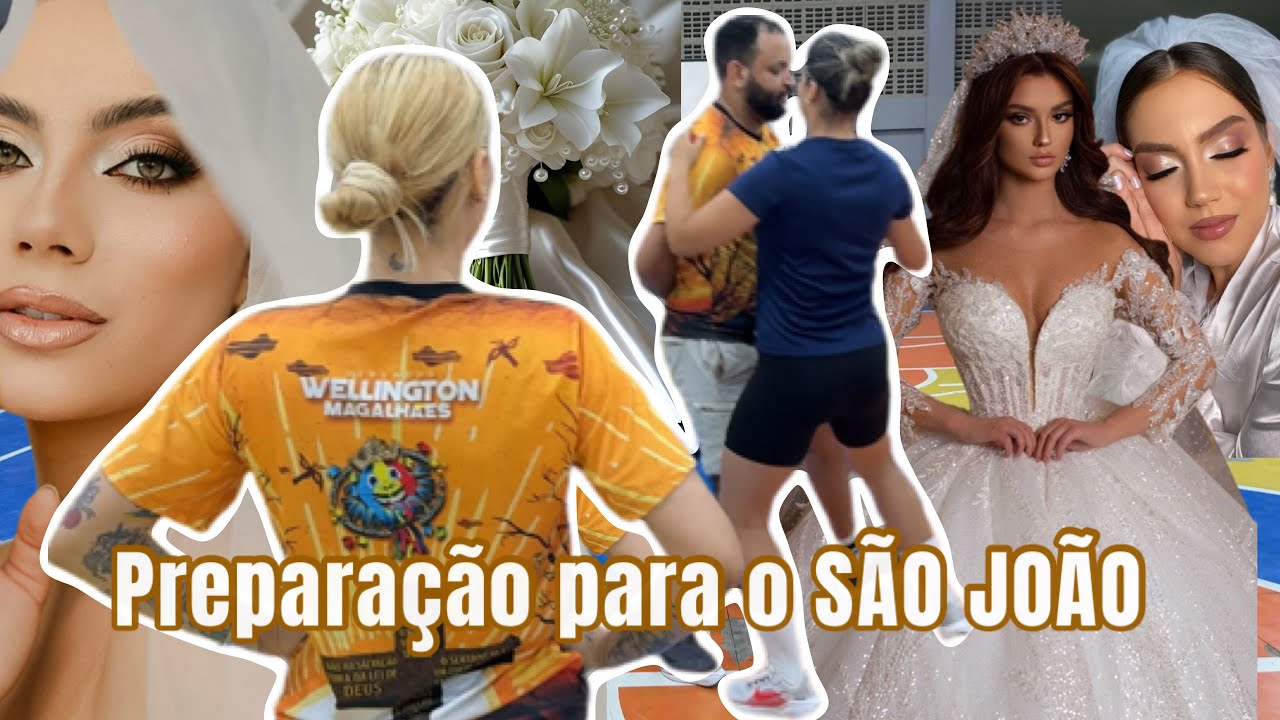 PREPARANDO A NOIVA DA JUNINA CANARRAIA 