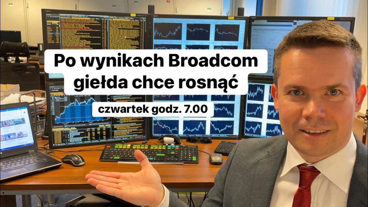 📌Werdykt rynku po wynikach Broadcom: giełda chce rosnąć📌