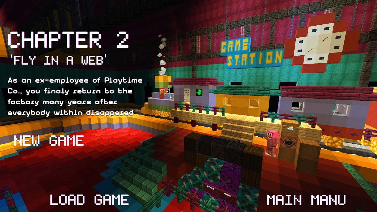Poppy Playtime Chapter 2 - Full Gameplay in Minecraft