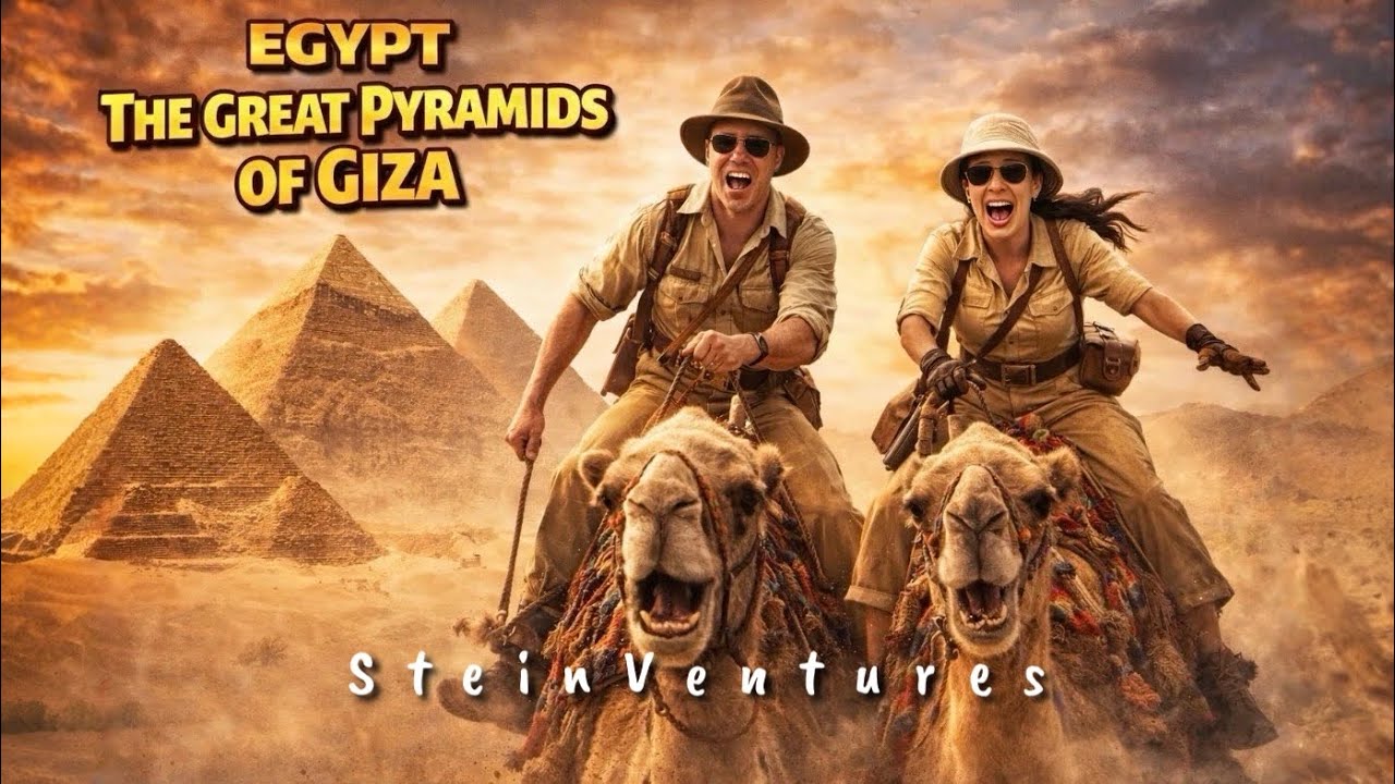 Egypt Episode 1: Cairo Uncovered: Going Inside a Pyramid + City Tour. 