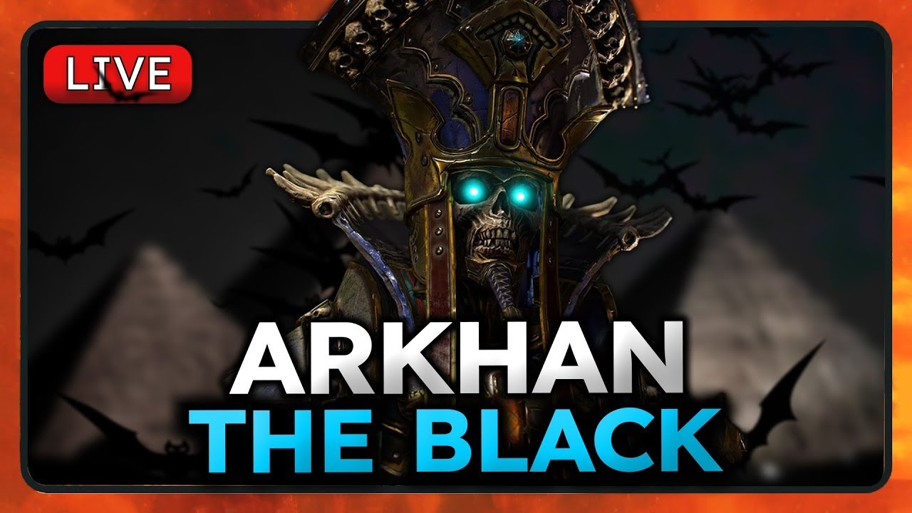 Arkhan the Black - Total war Warhammer 3