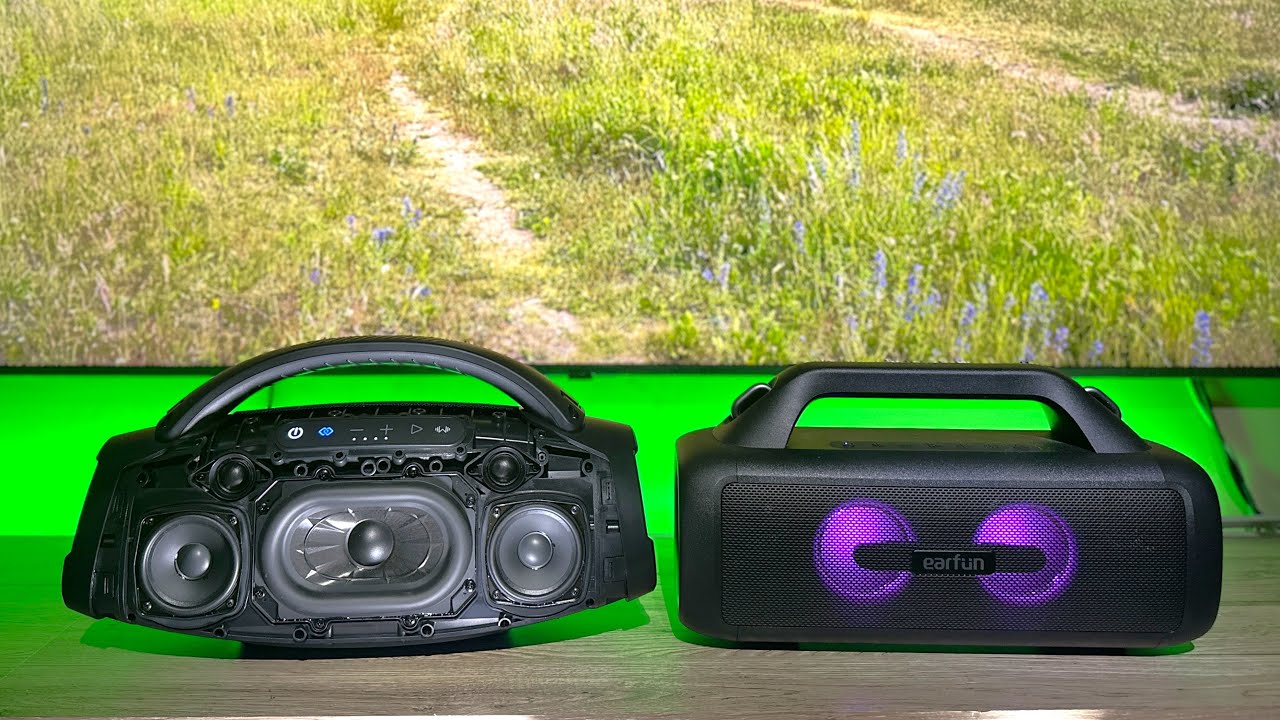 140W🔈 W-King X20S😁 vs 80W🔈 EarFun Uboom X Opinion in Subtitles