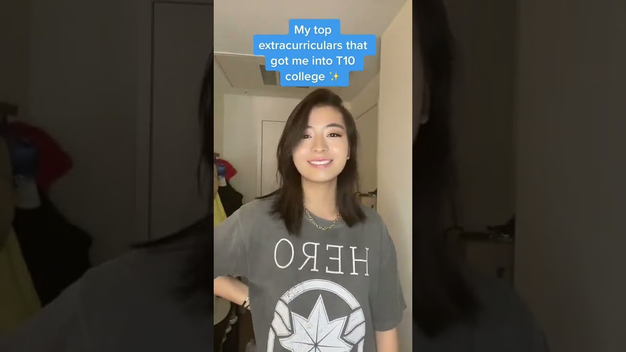 Extracurrics that got me into a T10 college 😮 #shorts