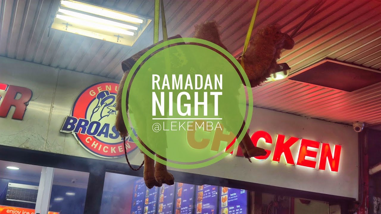 RAMADAN NIGHT IN HALDON ST, LEKEMBA SYDNEY AUSTRALIA