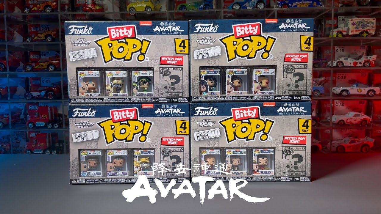 Avatar: The Last Air Bender Bitty Pop [Unboxing / ASMR]