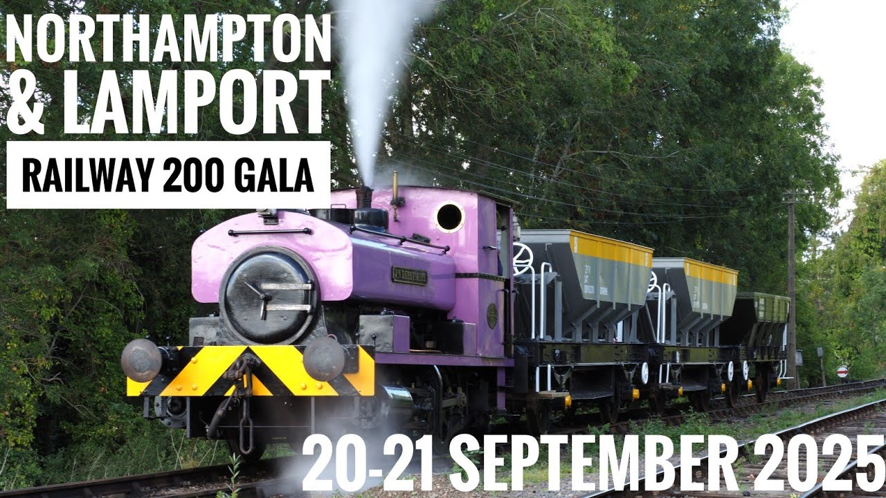 Northampton and Lamport Railway 200 Gala Weekend: 20-21 September 2025
