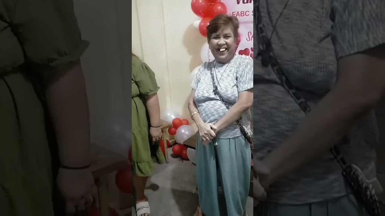 60th birthday of Gina Pedro #viralvideo #birthday