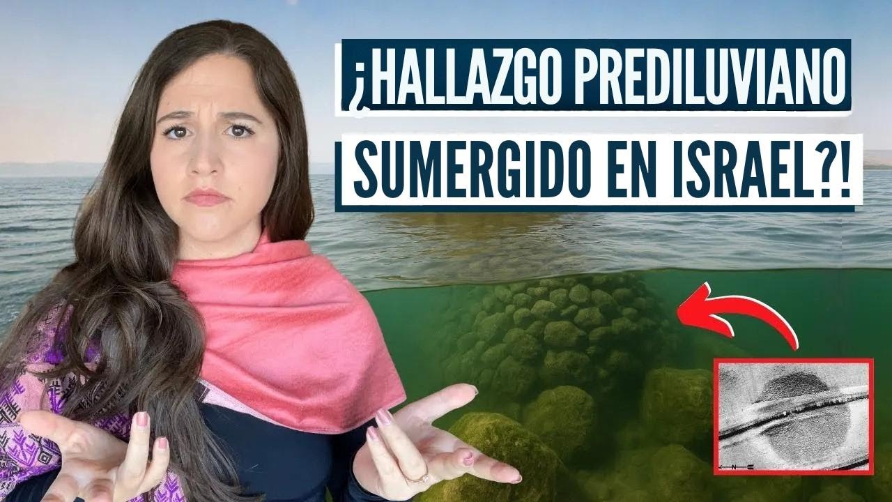DESCUBREN ESTRUCTURA MISTERIOSA BAJO EL MAR DE GALILEA! Israel con Aline