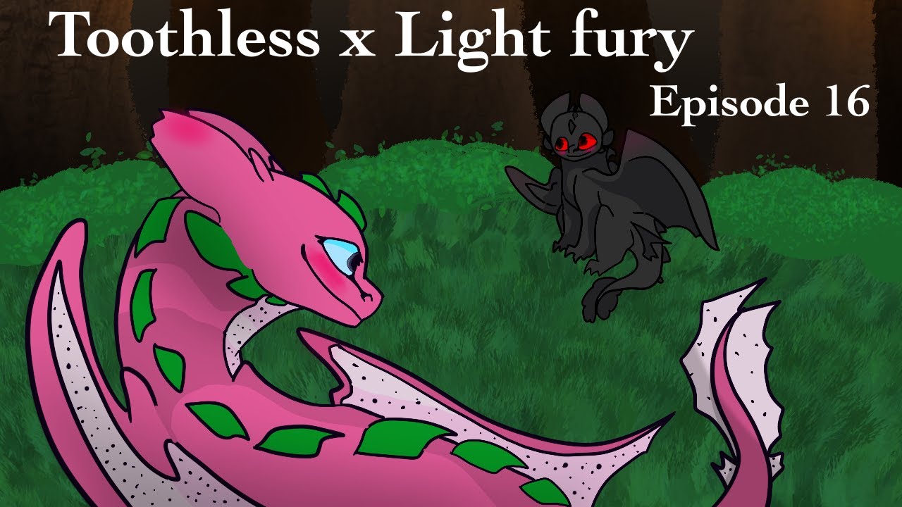 Toothless x Light fury episode 16