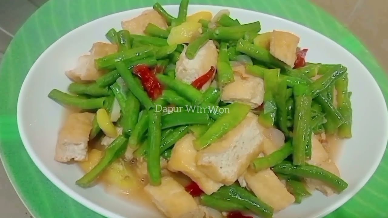 TUMIS KACANG PANJANG SIMPEL 