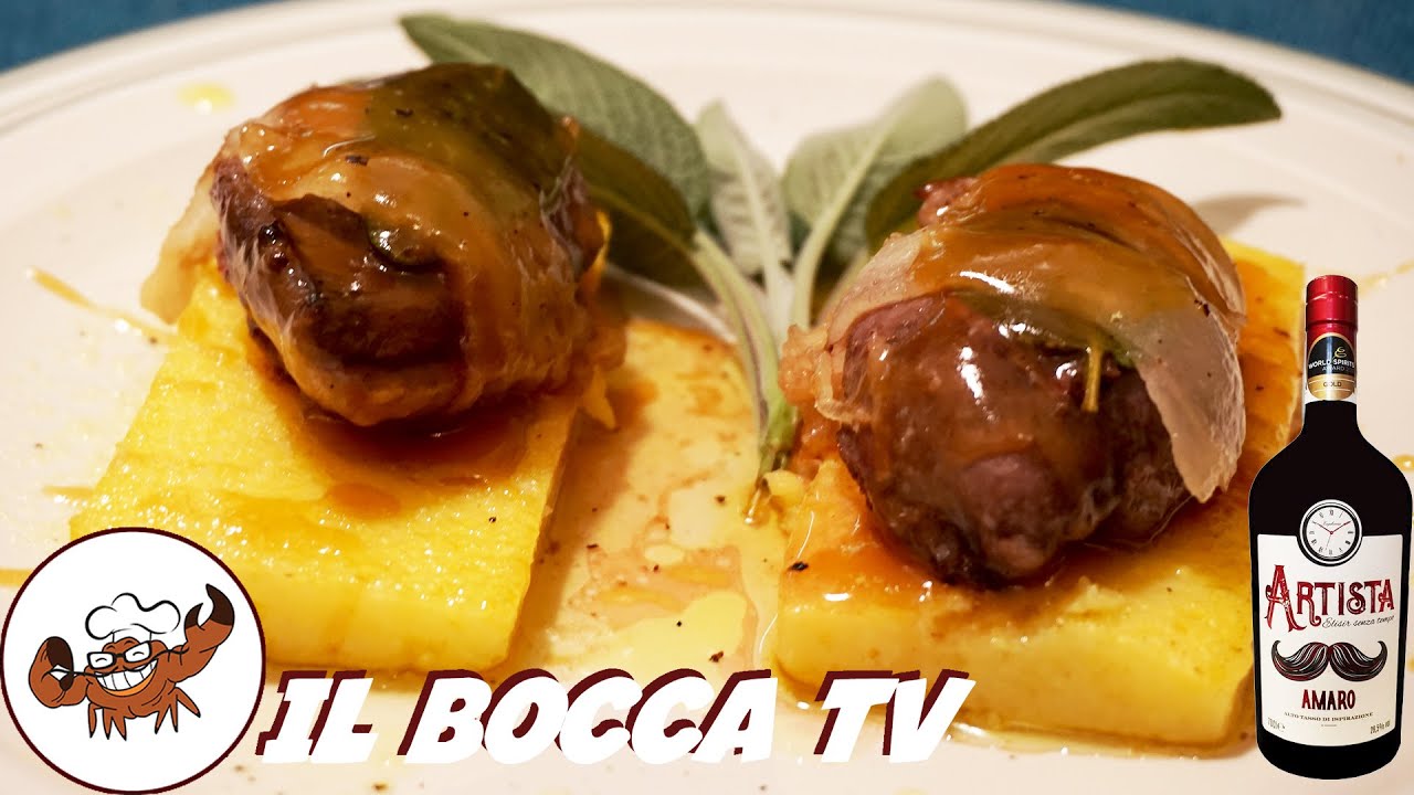 784 - Petto di colombaccio su polenta con riduzione di Amaro Artista, ti migliora anche la vista!