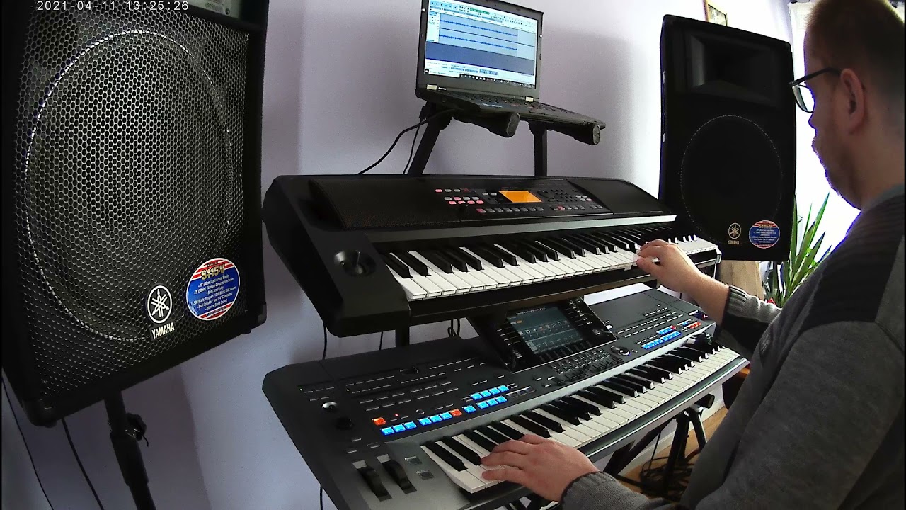 Ci Sara By Łukasz Bigus YAMAHA TYROS V & KORG EK 50