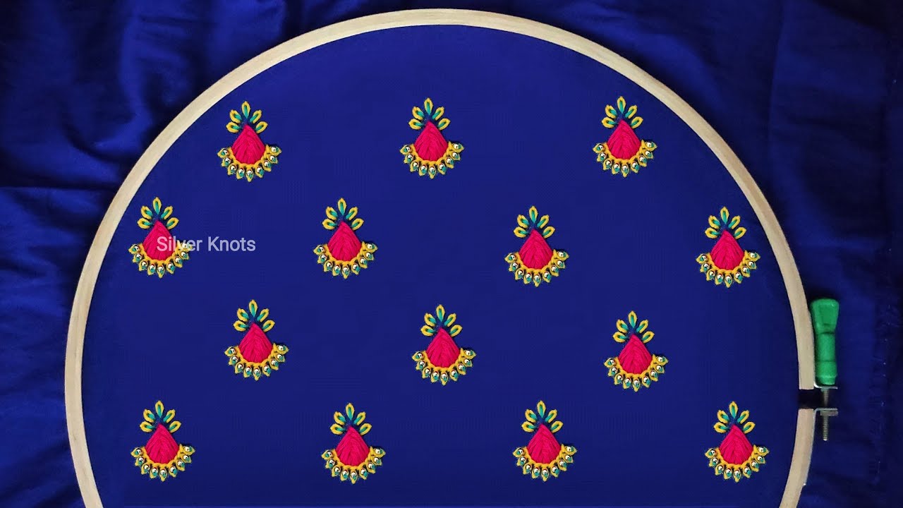 All Over Butti Design For Blouse | Jhumka design For Blouse / Dresses
