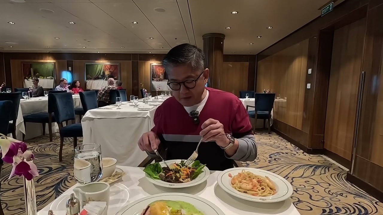 Queen Mary 2 Lunch In The Britannia Club Restaurant October 29th 2024